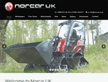 Tablet Screenshot of norcar.co.uk